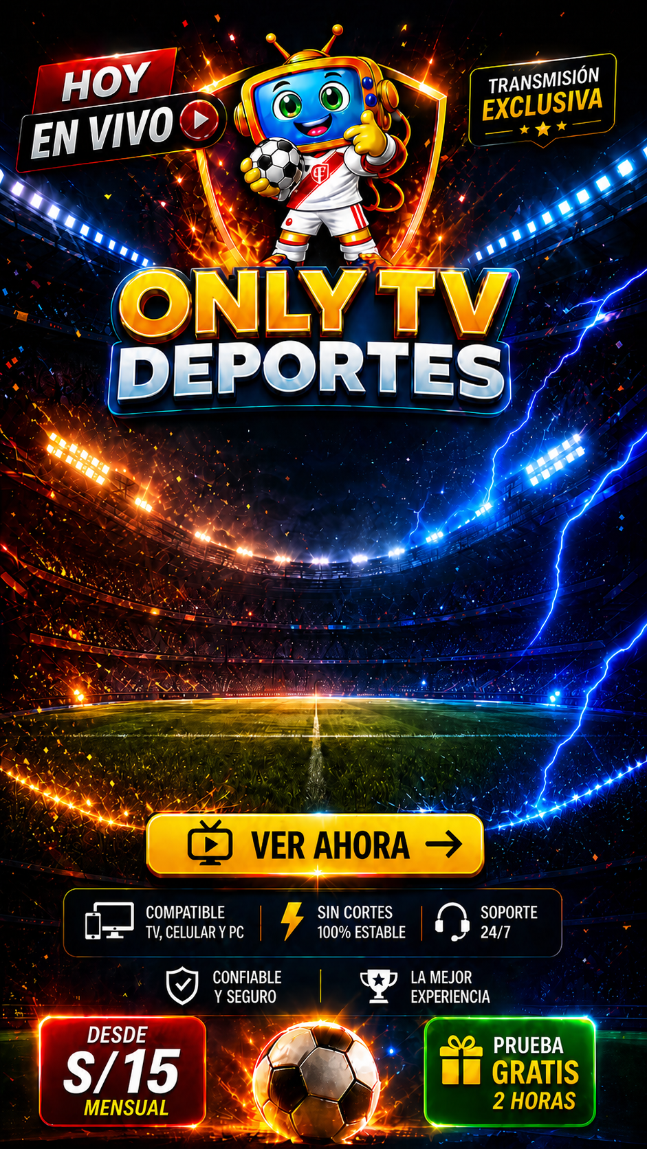 Fondo Only TV Deportes